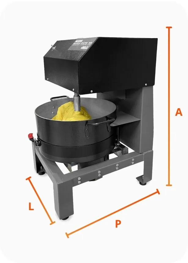 especificacoes masseira 10kg massa facil