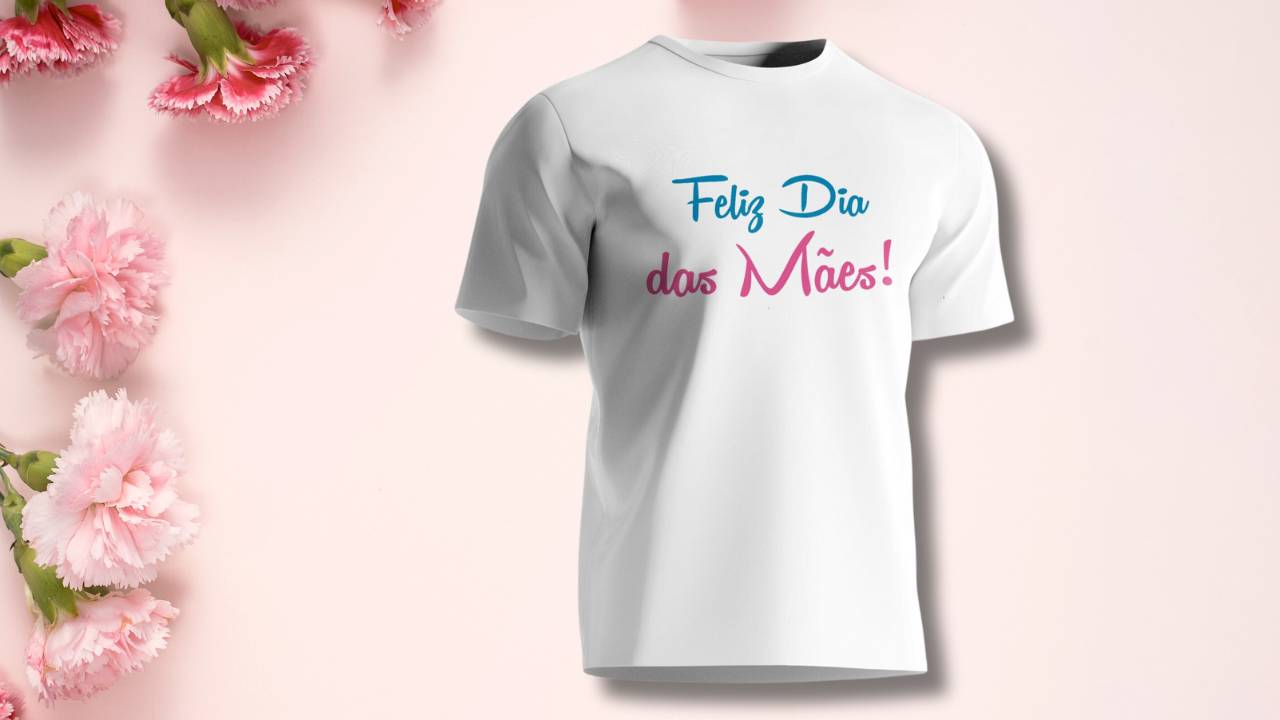 Camisetas Personalizadas para o Dia das Mães