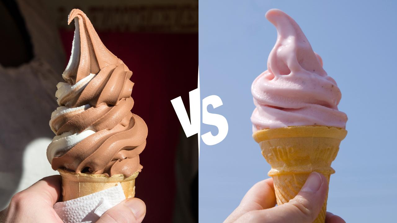 Diferença entre sorvete expresso e sorvete italiano