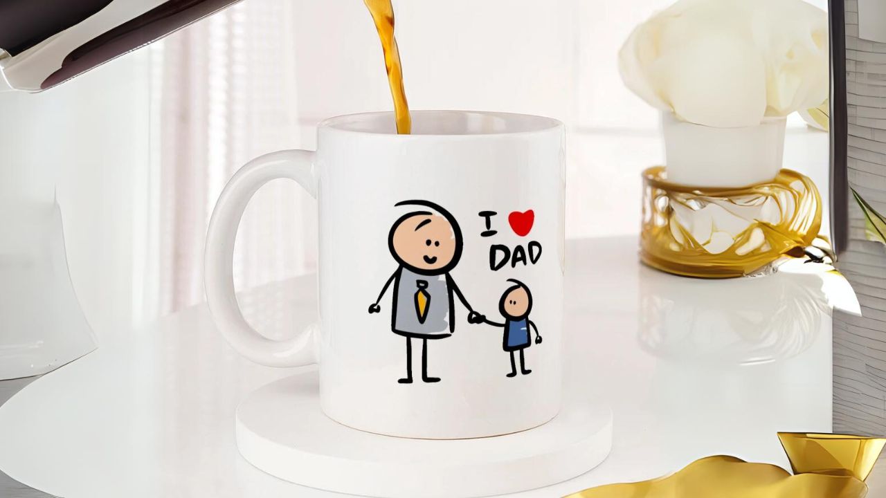 Caneca para Dia dos Pais Personalizada