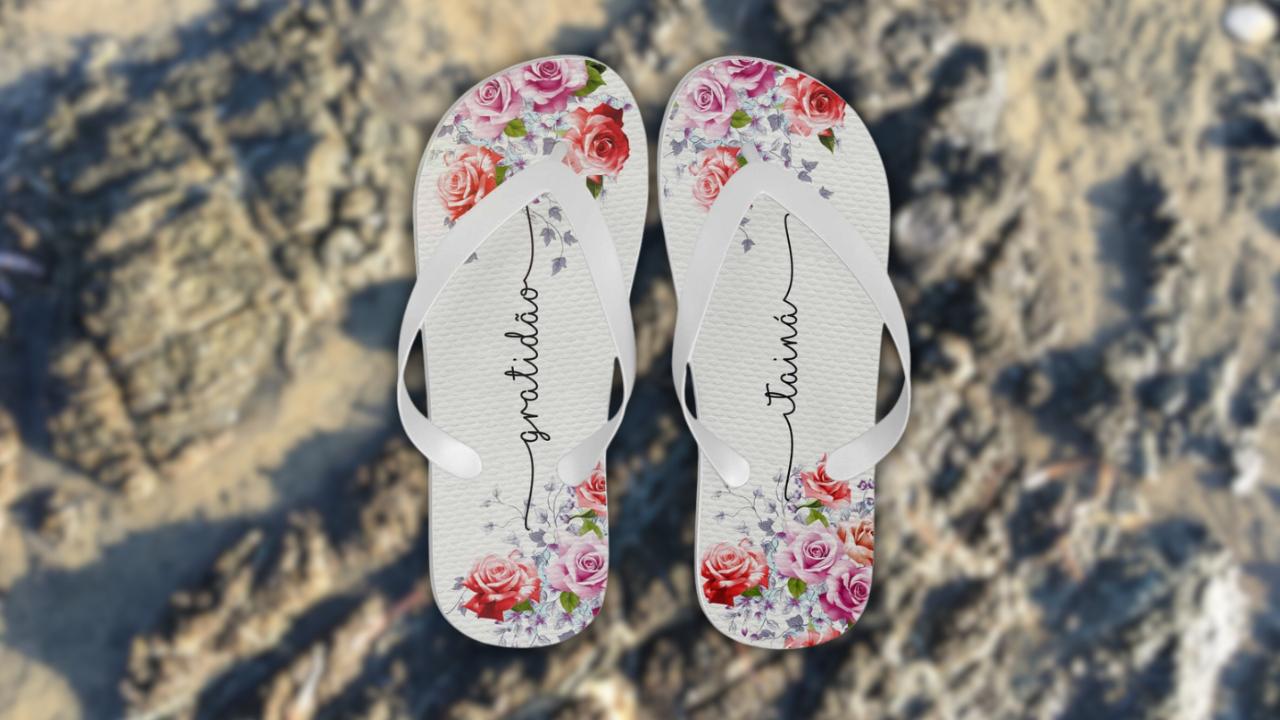 Chinelo Personalizado com Nome