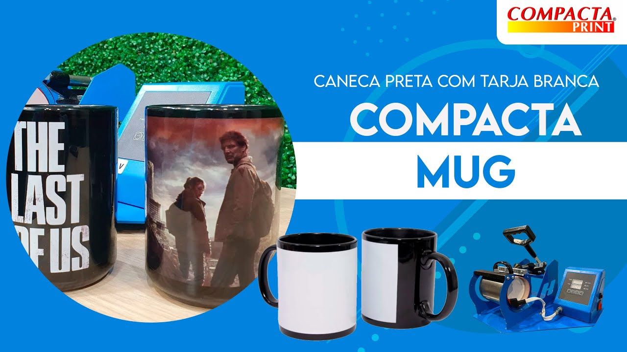 Máquina de Estampar Canecas Compacta Mud