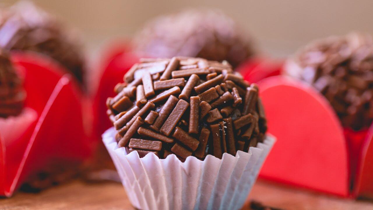 Brigadeiro para festa