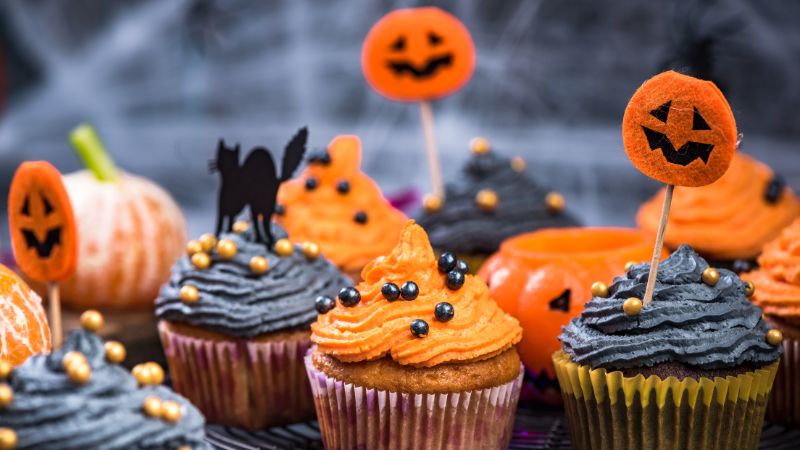 Cupcake de Halloween