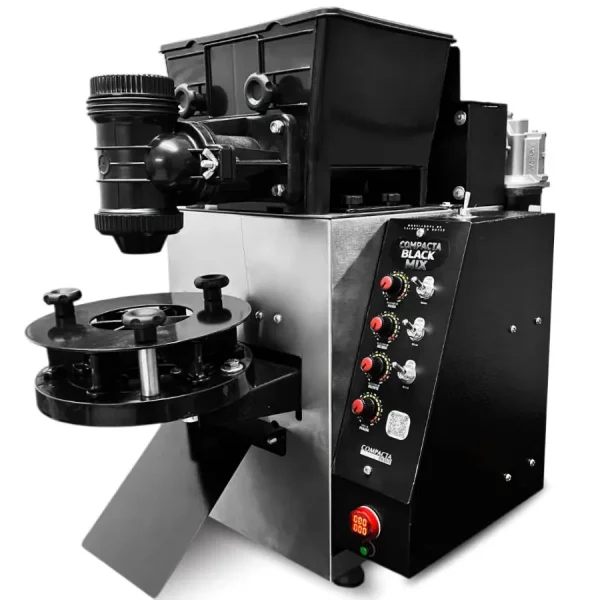 maquina de fazer salgados black mix vista semi lateral direita