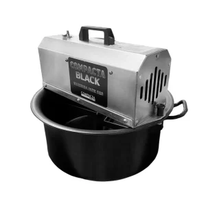 Masseira Black Inox 5kg Vista Lado Direito