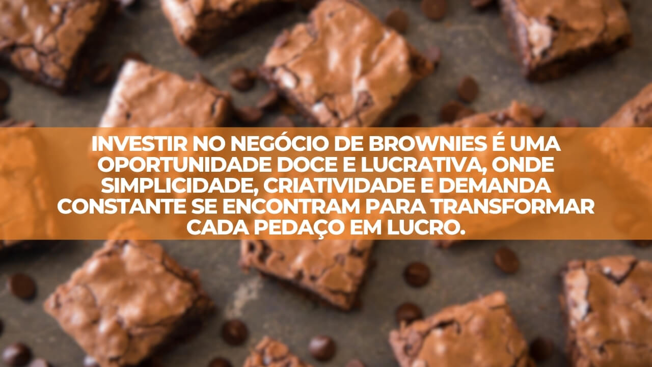 Por que o negócio de brownies é uma oportunidade lucrativa