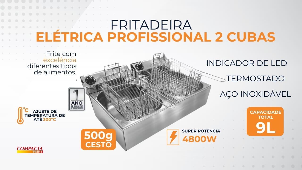 Fritadeira O equipamento ideal para salgados perfeitos