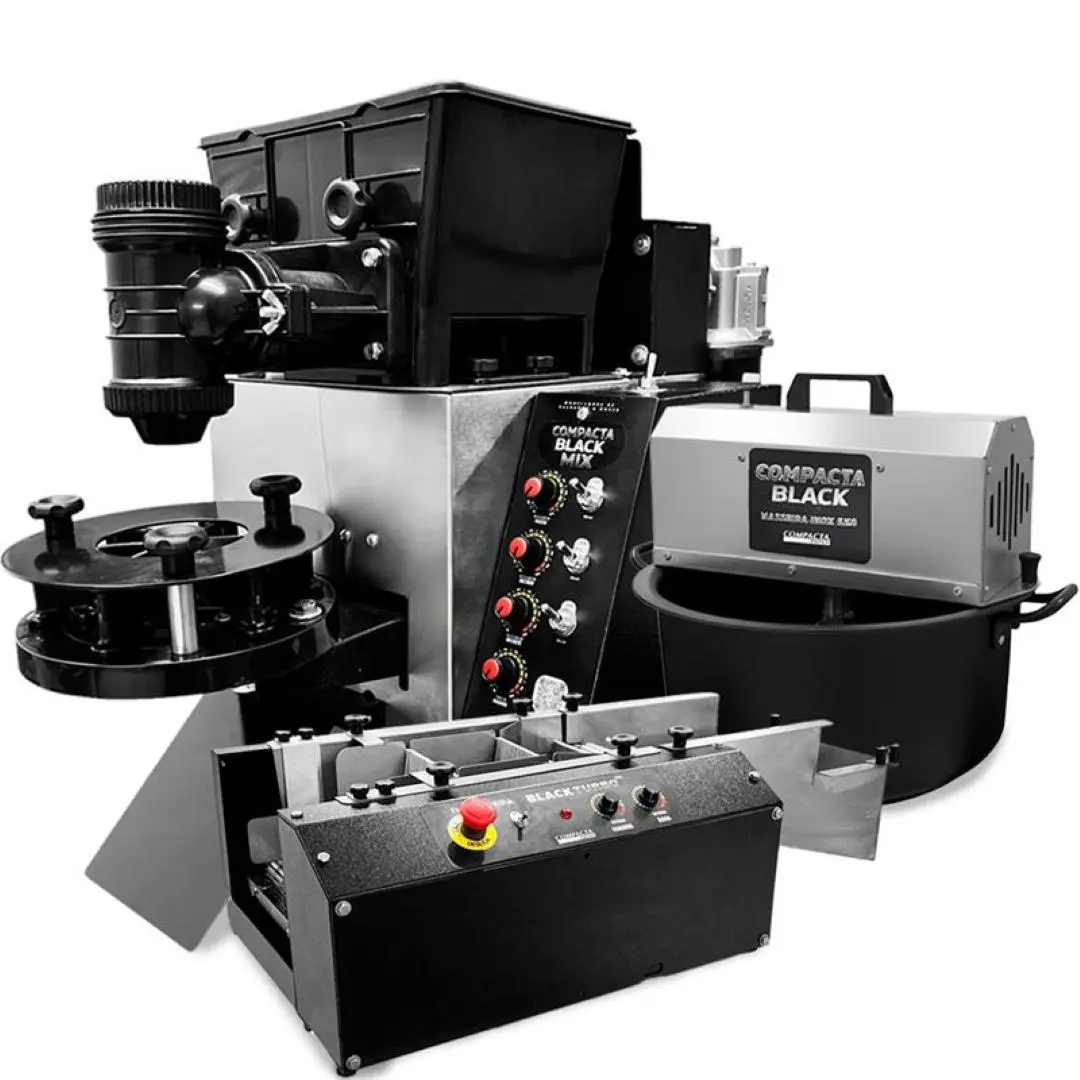 Modeladora Black Mix Masseira Black Inox 5kg Empanadeira Black Turbo 250g