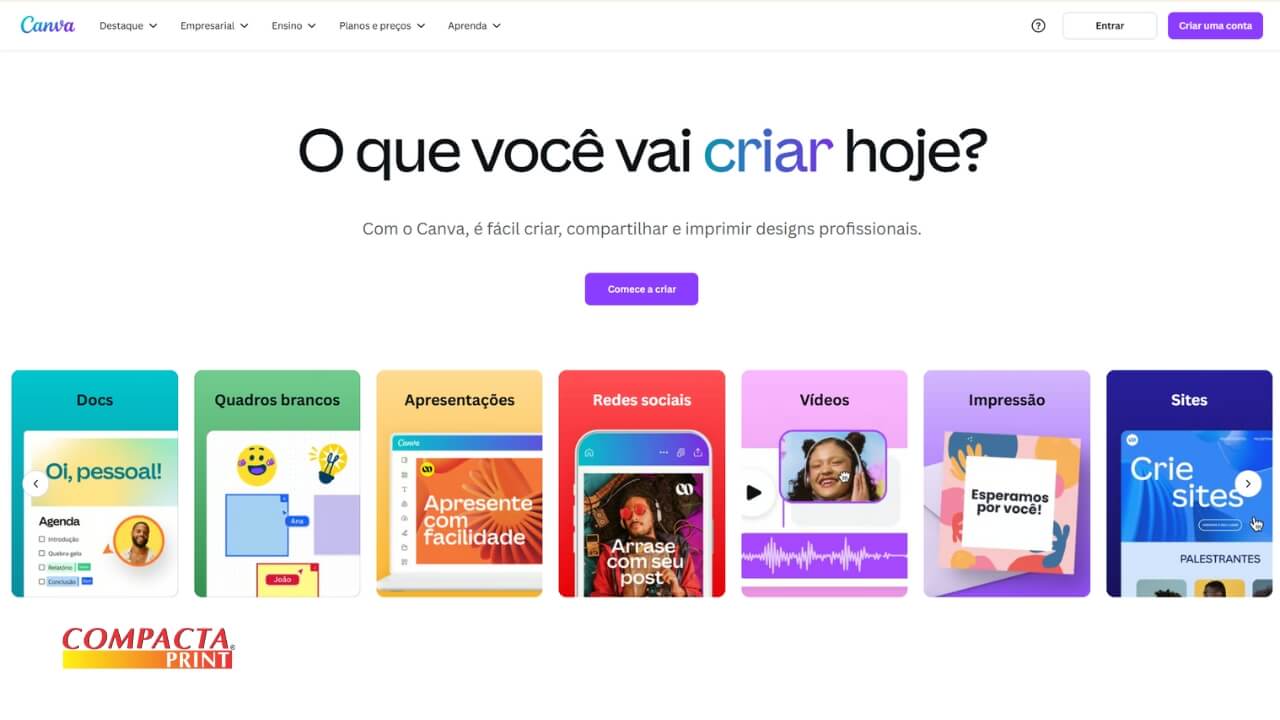 Canva com IA (Magic Write)