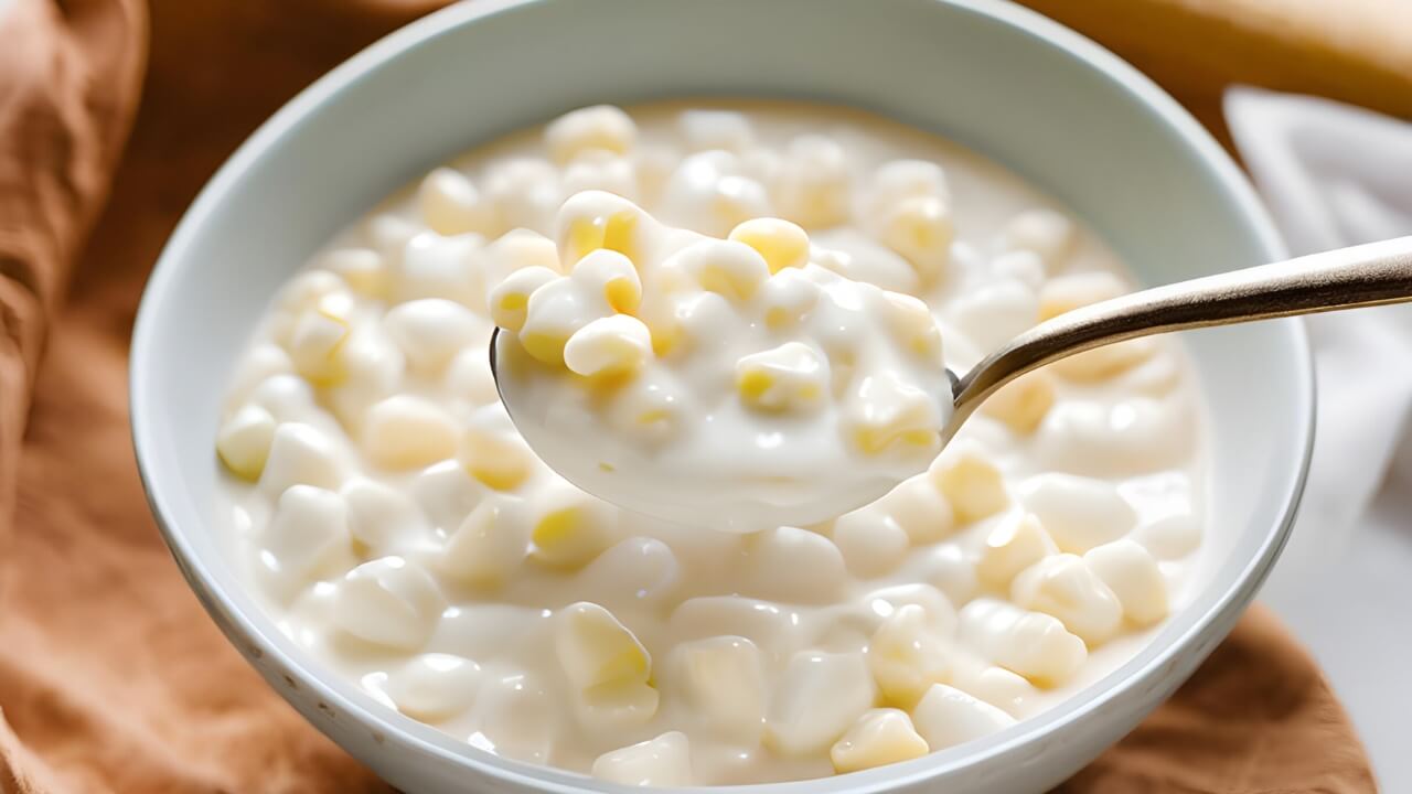 Receita de Canjica Branca Cremosa Fácil e Deliciosa