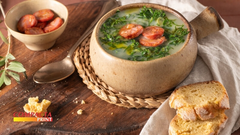 Como Servir e Acompanhar o Caldo Verde