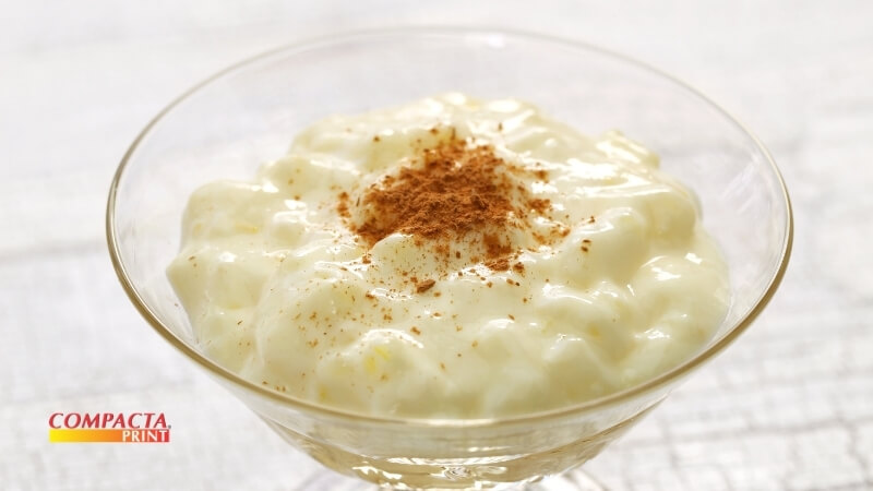 Como Servir e Armazenar o Arroz Doce