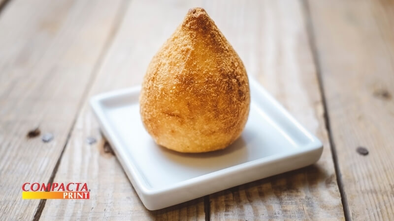 Coxinha Fitness de Frango com Batata Doce