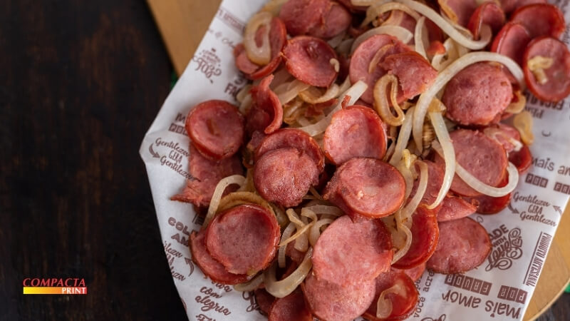 Receita Calabresa Acebolada
