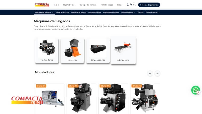 Como a Compacta Print pode ajudar você a montar seu negócio de salgados