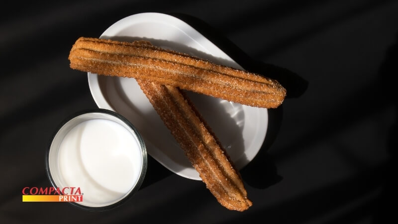 Ingredientes para a massa do churros