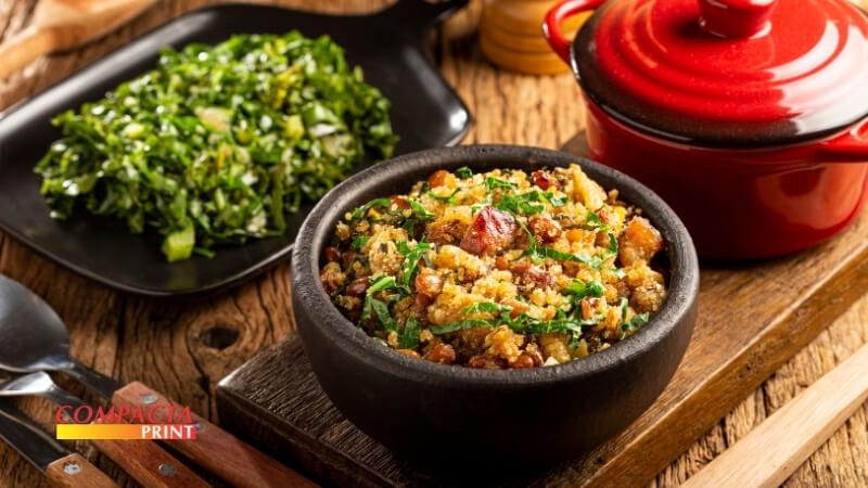 Ingredientes para uma Receita de Feijão Tropeiro Autêntica