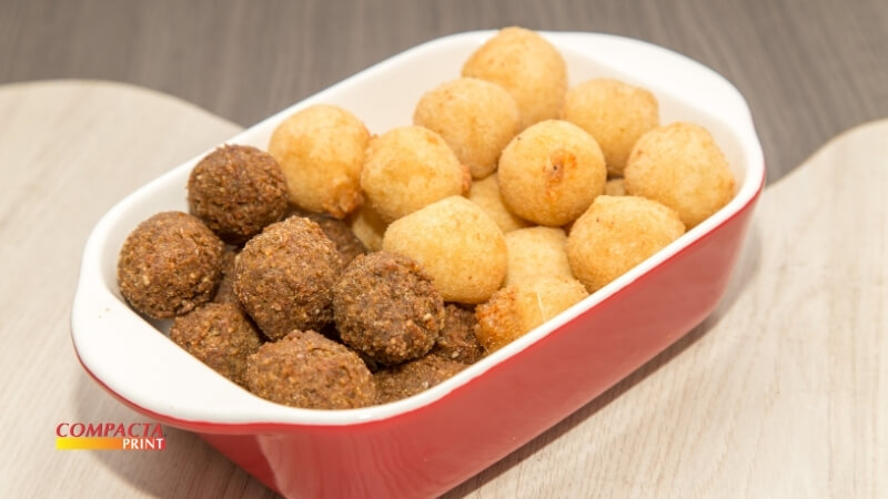 Mini salgados para festas