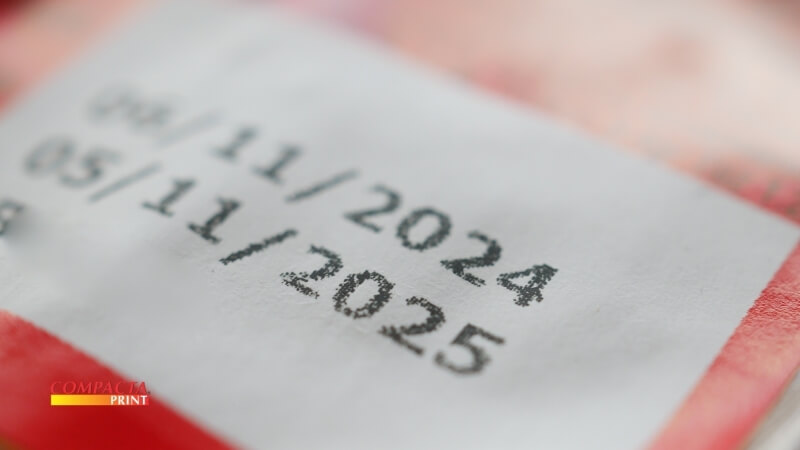 Utilização de etiquetas e datas de validade