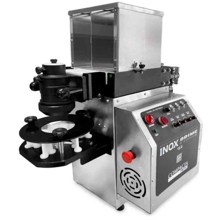 Máquina de Fazer Salgados e Doces Modeladora Compacta Inox Prime 12.0