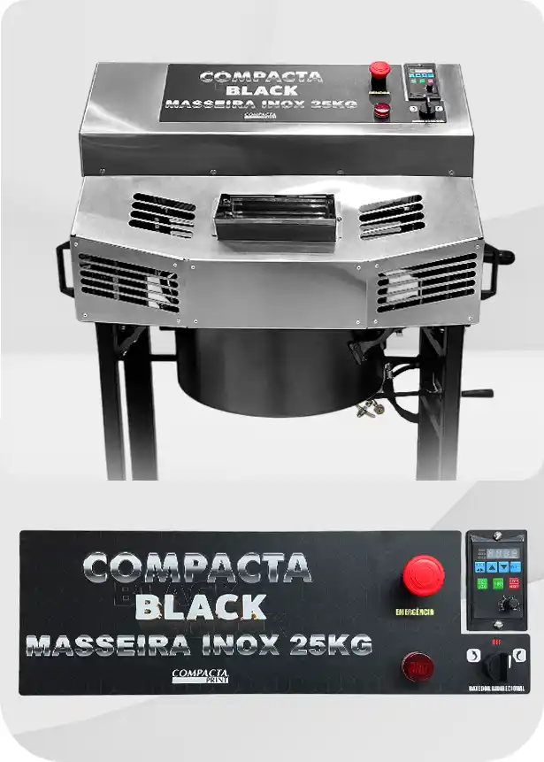 outras caracteristicas da massseira black inox 25kg