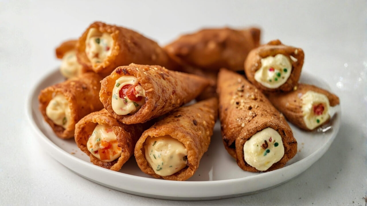 Canudinho de Frango Petisco Crocante e Delicioso para as Festas