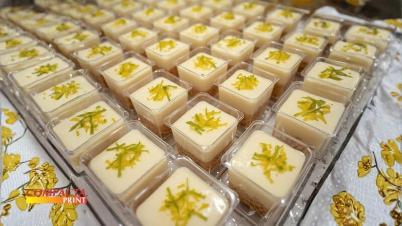 Montagem e padronização das porções