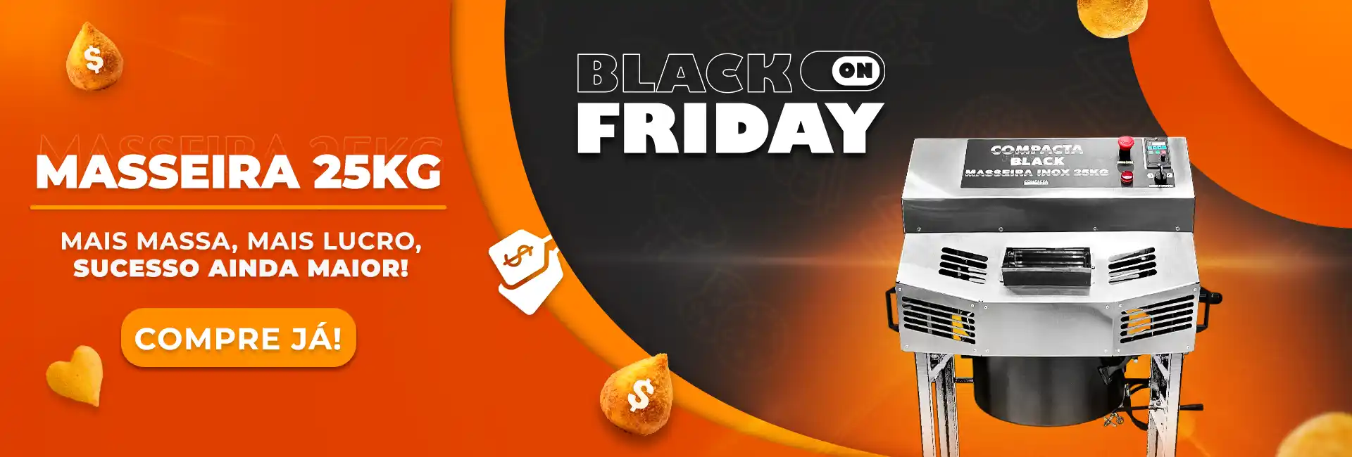 banner masseira 25kg black friday