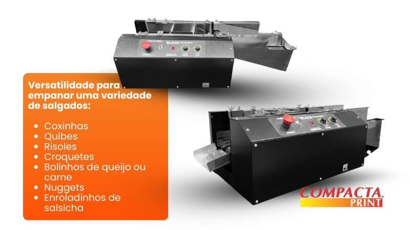 Empanadeira Black Turbo 120g padronização rápida e prática