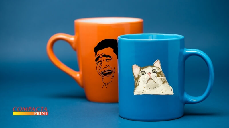 Frases irônicas e memes para canecas