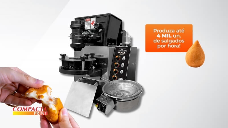 Como as máquinas de salgados ajudam na padronização