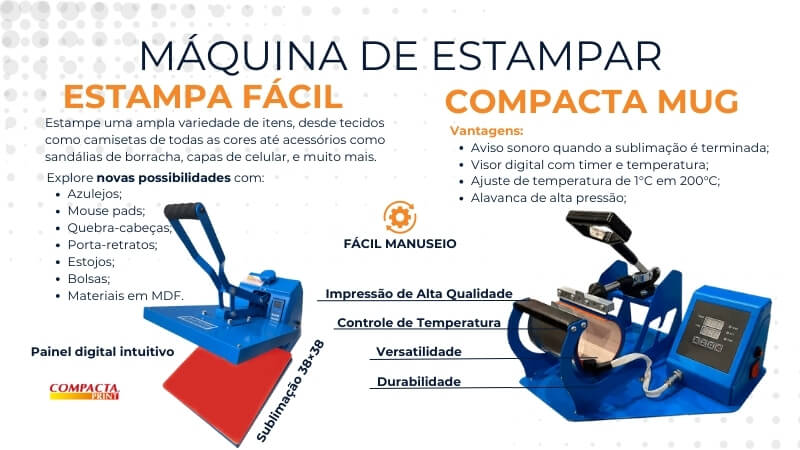 Como produzir brindes personalizados com máquinas de estampar