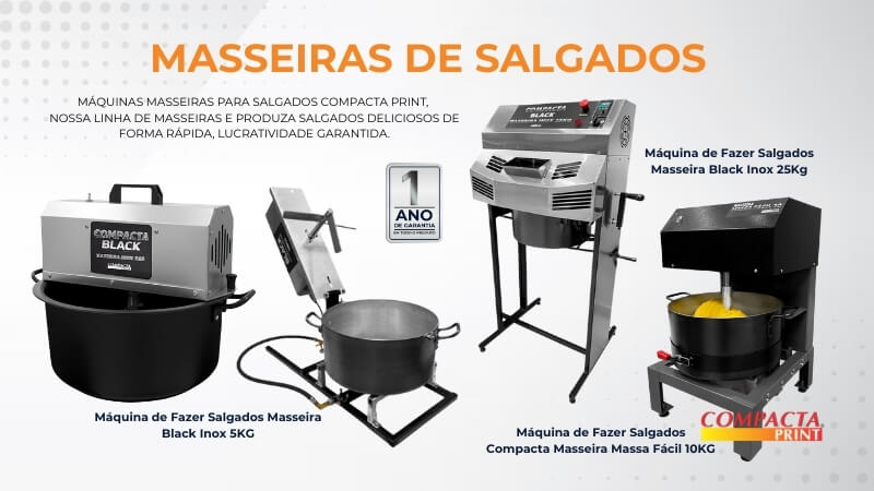 Masseiras base para produtividade e padronização