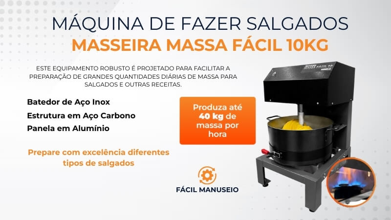 5 – Masseira Profissional 10kg Compacta Print