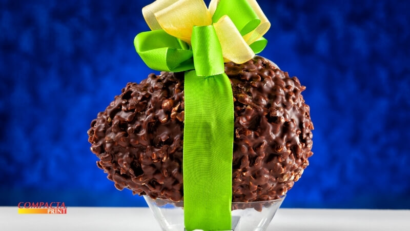 Casca Recheada de Pistache e Texturas de Chocolate
