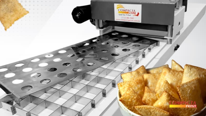 Máquina de Mini Pastel Motorizada Compacta Print