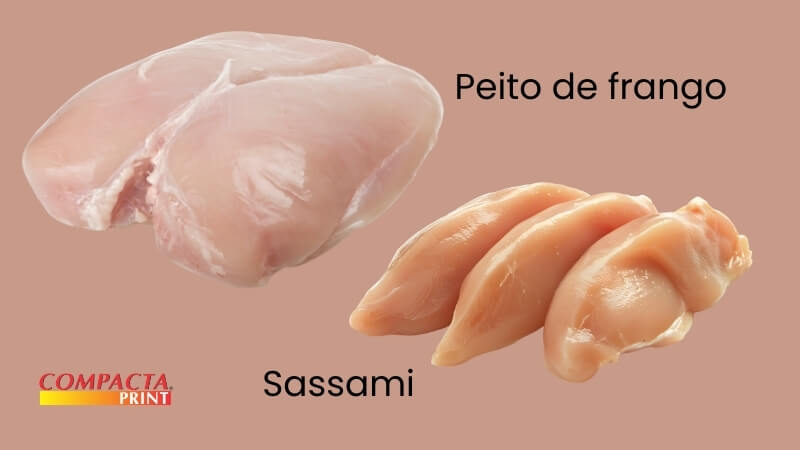 Peito de frango ou sassami entenda as diferenças