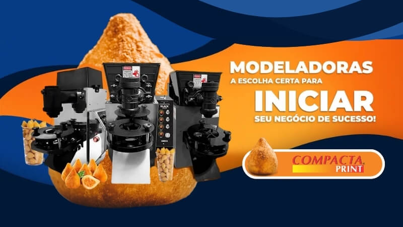 Por que investir em uma máquina de fazer salgados Compacta Print